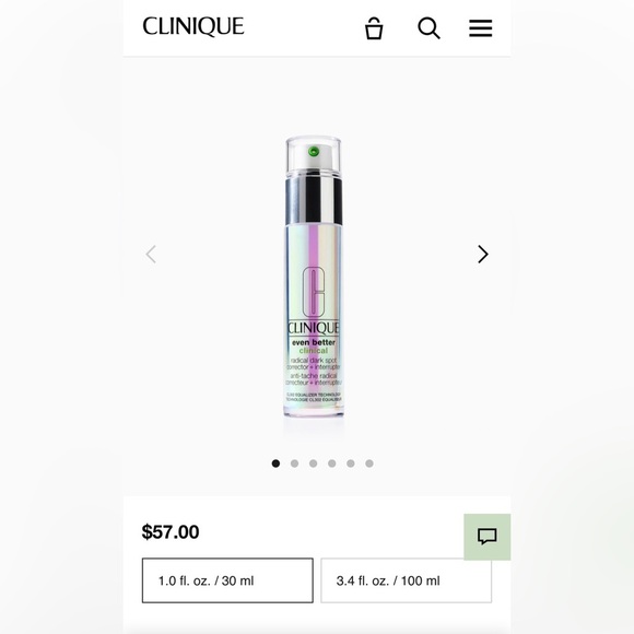 NEW Clinique Even Better Clinical™ Radical Dark Spot Corrector + Interrupter - Picture 2 of 5